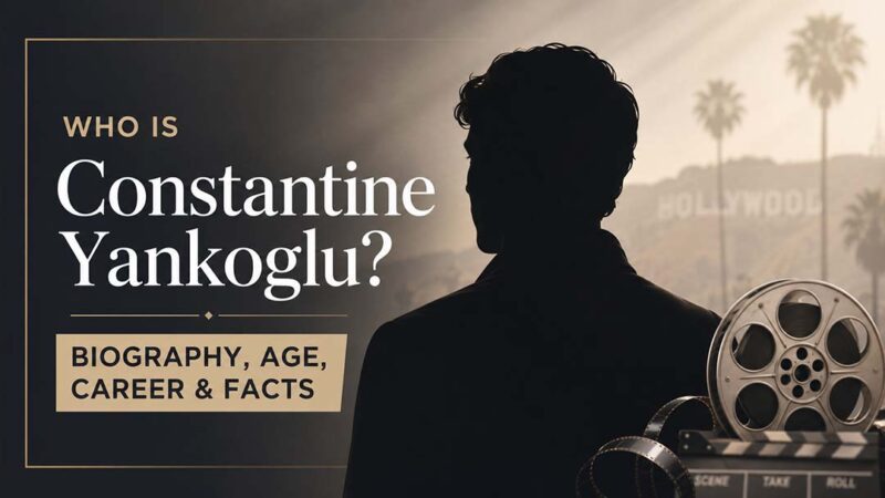 Who Is Constantine Yankoglu? Biography, Age, Career & Facts
