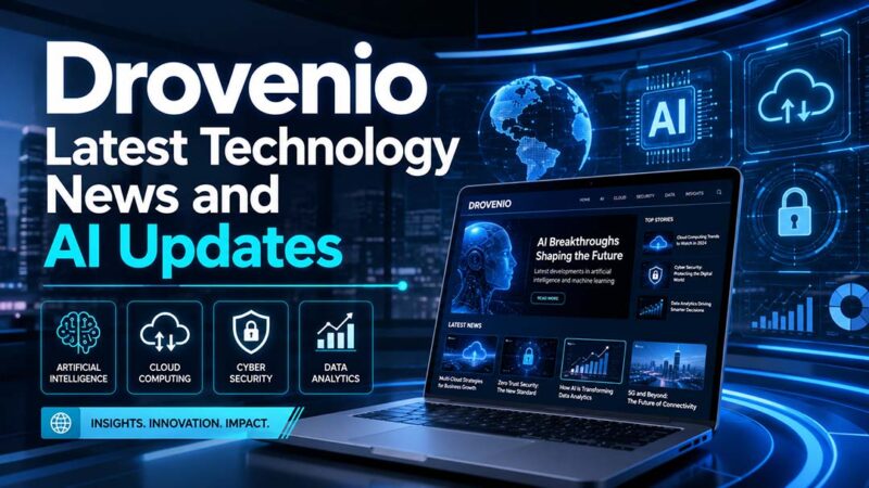 Drovenio Latest Technology News and AI Updates