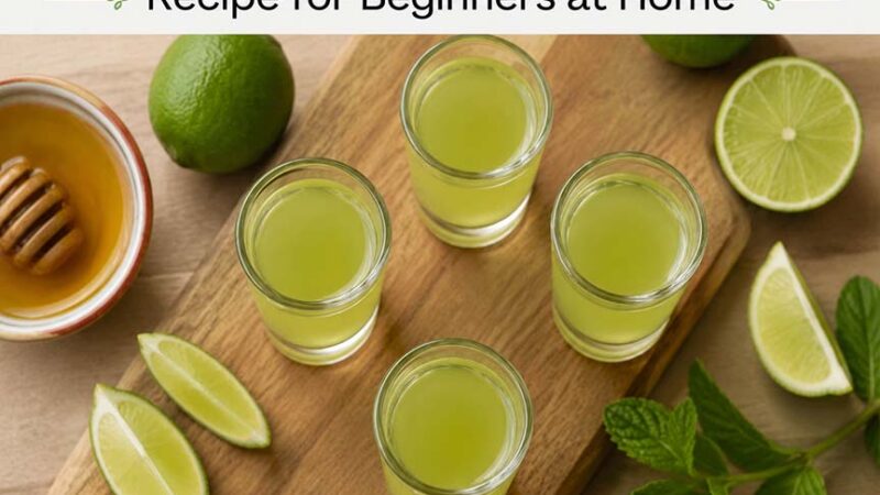 Best Green Tea Shots Recipe for Beginners at Home