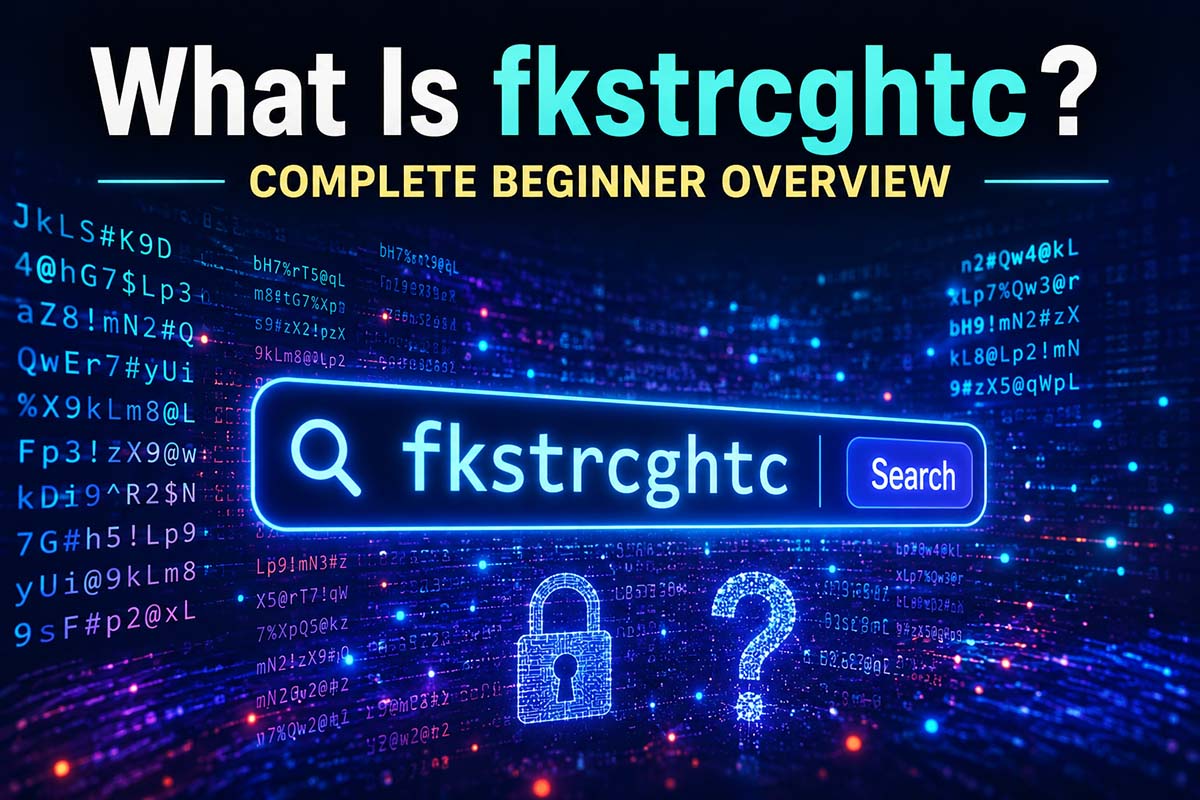 What Is fkstrcghtc? Complete Beginner Overview